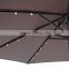 outdoor 10ft patio LED umbrellas with lights and bluetooth