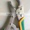 BERRYLION 10'' soft rubber grip round jaw pliers, drop forged carbon steel locking plier