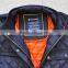 European style Diamond stitching cotton padding quilted Bomber jacket