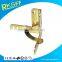 2017 China promotion cheap golden plating zinc alloy die casting hinge