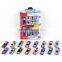 Fashion Sports Car toy in various colors and designs, 4pcs a set for your kids