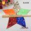 Fashino large size start motifs colorful sequin applique for kid dresses