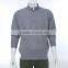 computerized sweater knitting machine for men grey woolen sweater knitting with cheape 1/4zipper machine price