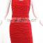 Fashion Young Ladies Backless Dress of Autumn And Winte