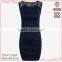  express clothing manufacturing ladies' slim fit sleeveless hollow denim adult fairy dresses