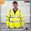 waterproof safety polyester vest with long sleeves