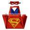 2017 Cheapest children cape Dress Up Costumes - 4 Satin Capes and 4 Felt Masks Superhero cape