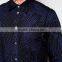 Tailored Fit Shirt 100% Cotton Shirt with All Over Print