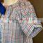 Summer children frocks designs one piece girls clothing baby puff sleeve cotton dress