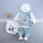 2016 Baby stocks fall outfit hooded clothing set arabic names for girls photo baby clothes
