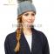 Winter Women Knit Hat,Women Cable Pom Pom Hat