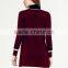 most popular items long sleeve zipper sweater women dress 2017 for lady