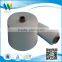 Yizheng best staple fiber yarn 100%polyester spun yarn sewing thread raw white