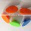 silicone face brush/silicone cleaning face brush/silicone round cleaning brush