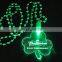 PS material led necklace blinking led necklace event used led necklace