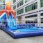 octopus water slide inflatable with pool