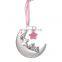 metal enamel christmas ornaments, high quality enamel Santa Claus chrismas charms