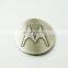 High Quality Polished Matt Gold Silver Apple Logo Lapel Pin Badge
