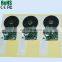 Pull-tab switch musical sound chip for card