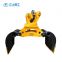 Excavator Attachments Hydraulic Waste Grapple with CE