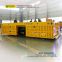 battery operated automatic trackless transfer cart can move on cemented surface