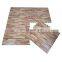 Melors Wood-grian Print EVA Interlocking Foam Exercise Floor Mat