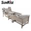 Stainless steel industrial vegetable and fruit washing machine