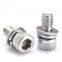 M2/M3/M4-M8 Hexagon Socket Head Cap Screws Spring Washer Three Combination Screw vis inoxydable parafuso inox Viti DIN6900-5/DIN912