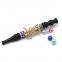 110mm Length  aluminum alloy smoking pipes with colorful beads  tobacoo accessory in animal shape