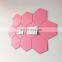 Yellow Color Custom Logo Flat Soundproof Acoustic Foam Panel