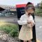 Children's clothing 2020 autumn new girl Korean fashion stitching windbreaker long sleeve dress