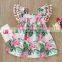 Summer Girl Dress Floral Toddler Dress Cotton Sleeveless Tassels Kids Dress Fashion Girls Clothing