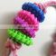 Durable Dog Teeth Cleaning Dog Bite Elastic Rubber Pet Chewing Rope Toys