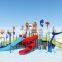 Hot Sell Equipment Water Theme Park Kids Pool Slide Play Structure