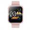Low price tempered glass screen protector smart watch full touch screen gps smart watch case
