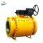 Forged Steel Trunnion Mounted flange Ball Valve