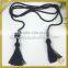 Handmade Small Black Tassel For Making Jewelry FT-038