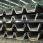 European standard U steel sheet pile for retaining walls cheap price