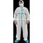 EN14126 Anti-virus sterile disposable safety jumpsuit protective medical coveralls