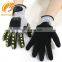 13G Cheaper Cut Level 5 Protection High Impact TPR Gloves With Vibration Resistant Pads And Palm Dipped Mining Glove Heavy Duty