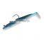 15cm 30g pvc  fishing High quality fish shaped soft bait  lures spoons Plastic soft bait  eyes lure