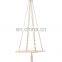 hanging wall shelf Swing Rope Floating Shelf with cotton rope