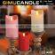 moving flame led candles wick with timer with USA and EU patent for home Decorative