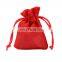 Custom small cheap plain burlap drawstring coffee bag round bottom gunny jute packing bag