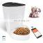 Programmable Timer Up to 6 meals per day, Wi-Fi Enabled Smart Pet Feed Dog Food Container Automatic Cat feeder