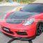 Runde Top Ranking Quality Carbon Fiber Material For Porsche 718 Upgrade ARMA Style Hood Engine Bonnet Hood