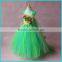 2016 new Elsa dress Princess Elsa Dress with cape elsa costume