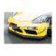 China Market Best Quality TAKD Brand Carbon Fiber Gloss Black Front Splitter Bumper Lip For Porsche 718