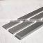 professional manufacture 6mm 8mm 10mm polished grade 316 flat bar stainless steel price per kg