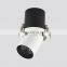 5W 7W 12W 18W Round Concealed Ceiling Downlight One Heads Beams Angle Adjustable Anti Glare Grille Lights LED Down Light